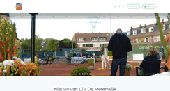 Desktop Screenshot of ltvdemerenwijk.nl